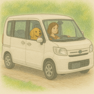 ペットと快適ドライブ！取り回し抜群レンタカー活用術